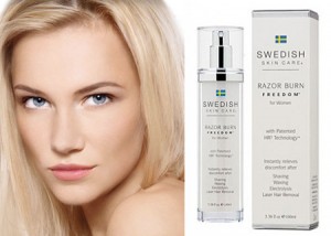 Swedish Skin care razor burn freedom