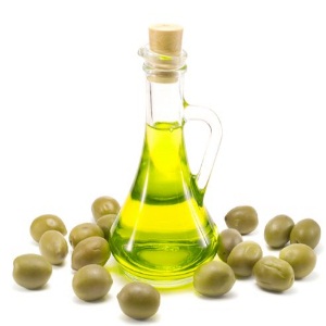 Olive oil for cradle cap